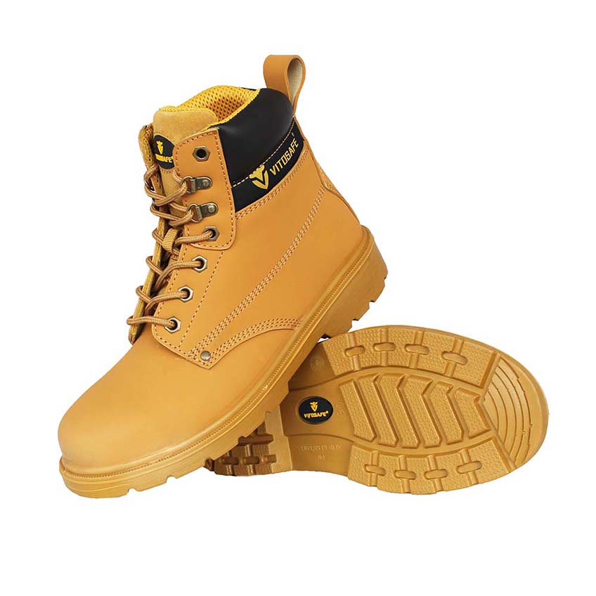 Safety Boots With Steel Toe Cap