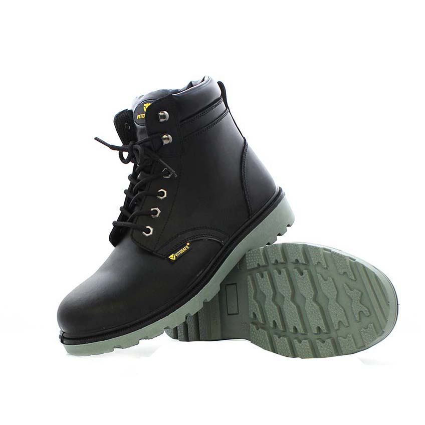 Safety Boots With Steel Toe Cap
