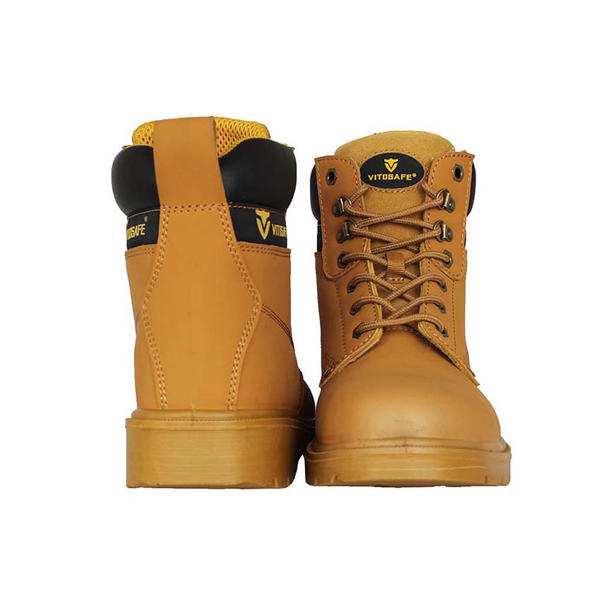 Safety Boots With Steel Toe Cap
